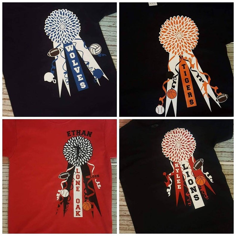 Download Homecoming Mum Shirts SVG File | Etsy