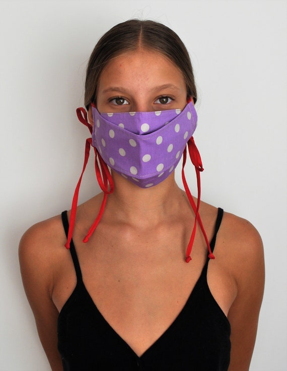 Maschera Mascherina Mask Masks Topolina Minnie Protettiva In Cotone Lavabile Riutilizzabile 5 - Foto 8