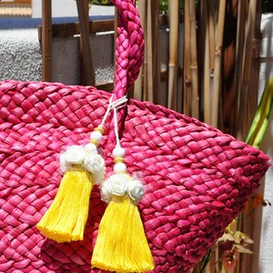 TASSEL SMALL BAG YELLOW