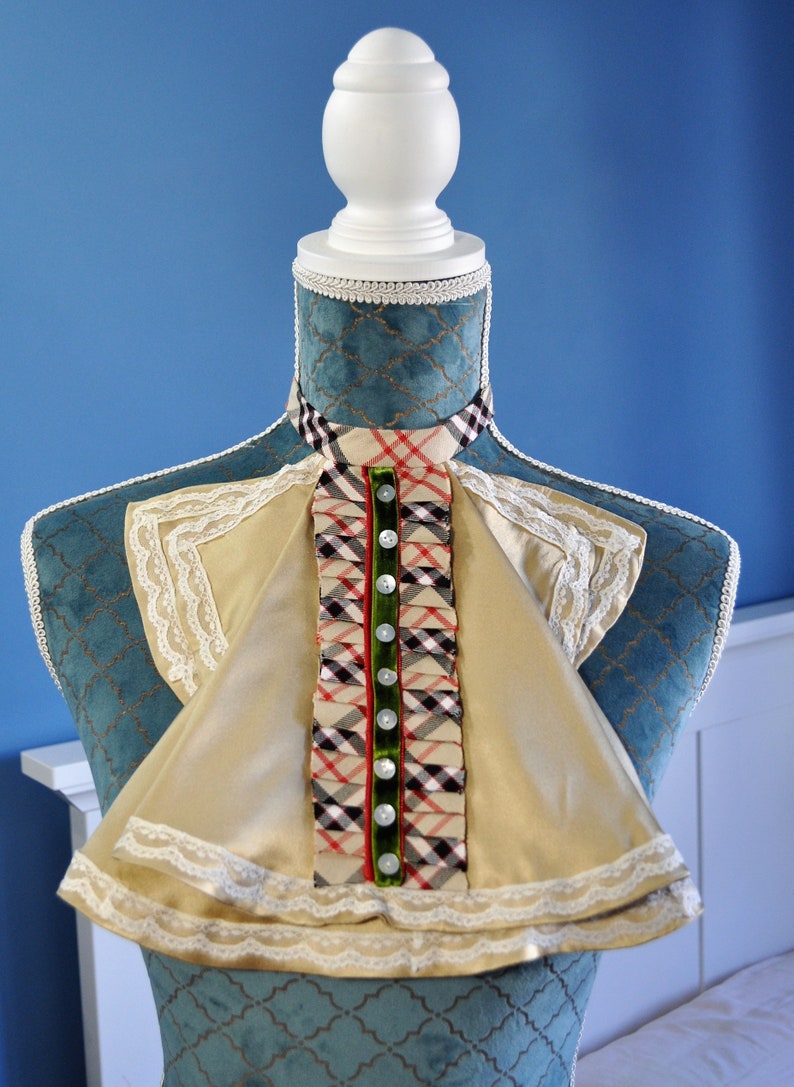 Silky Lace Jabot Lace Cold Jabot Two Pieces Jabot Silk Etsy