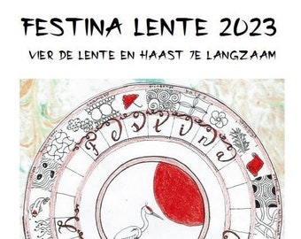 Dutch - Festina Lente 2023 - Zentangle inspired drawing project