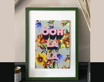 Ooh La La Pink Giclée Print