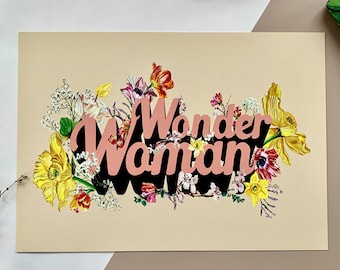 Wonder Woman Giclée-tryck