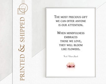 Thich Nhat Hanh Quote Etsy France