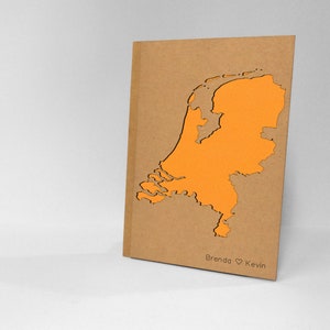 Cadeau Pays-Bas, Pays-Bas, Cadeau Amsterdam, Carnet de voyage en Europe, Carnet de notes avec nom personnalisé, Journal personnalisé, A5