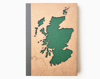 Scotland Travel Journal, Scotland Gift, Travel Notebook