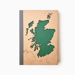 Scotland Travel Journal, Scotland Gift, Travel Notebook