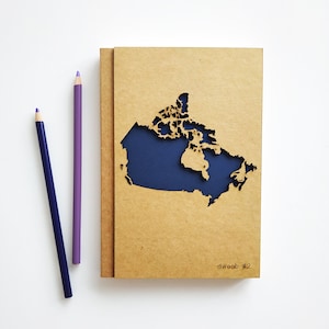 Carnet de notes Canada, cadeaux personnalisés Canada, carnet de notes Canada, carnet de notes A5