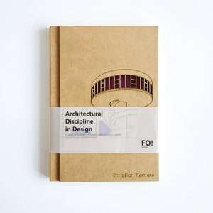 Oscar Niemeyer Architecture Sketchbook: Kraft Cover Travel Journal