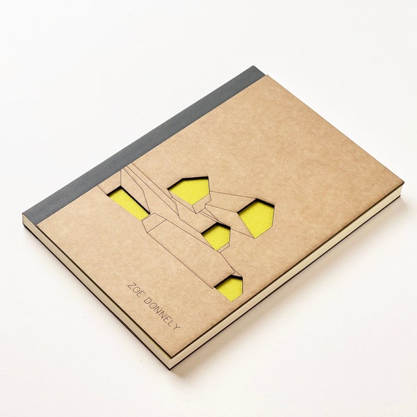 Regalo de arquitectura, cuaderno de bocetos de arquitectos y diseñadores, cuaderno de diseñador personalizado