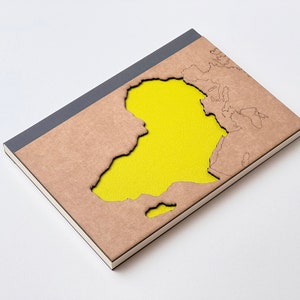 Diario de viaje a África, regalo de viaje a África, cuaderno personalizado
