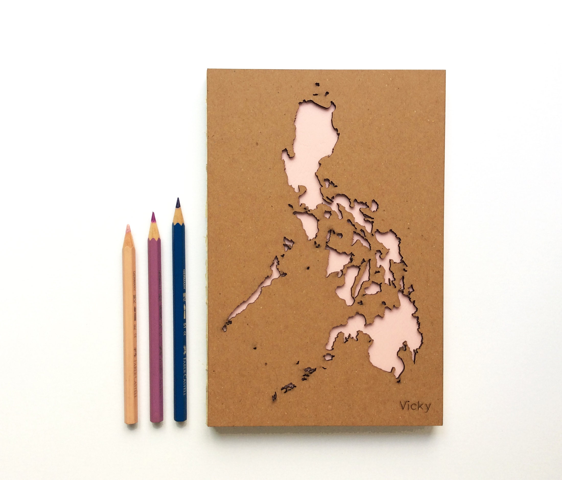 Philippines Gifts Philippines Travel Journal Customized Etsy