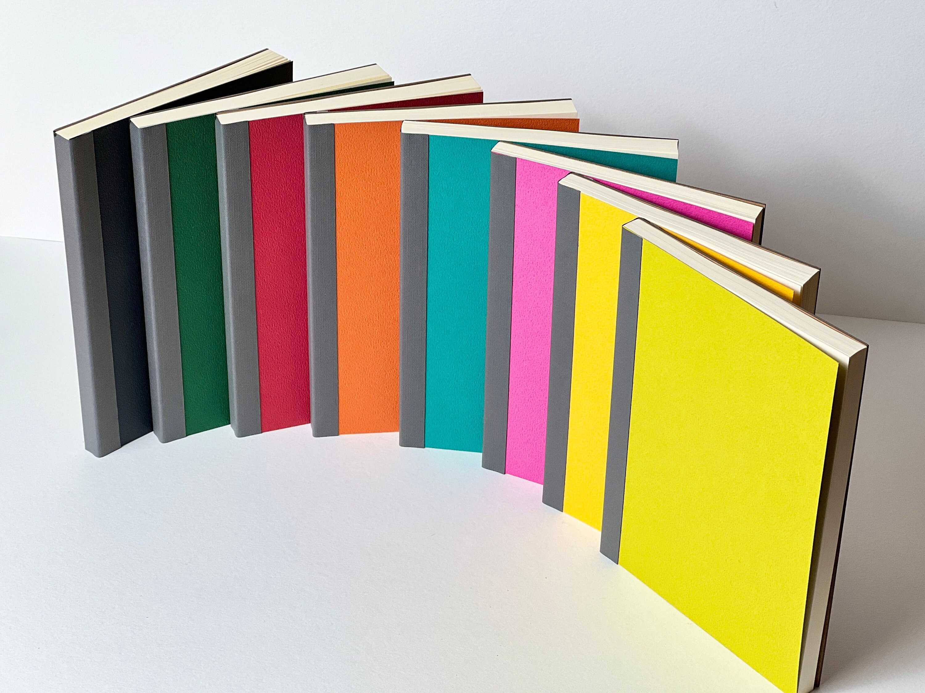 Colorful Notebook, Colourful Blank Notebook, Sketchbook - Etsy