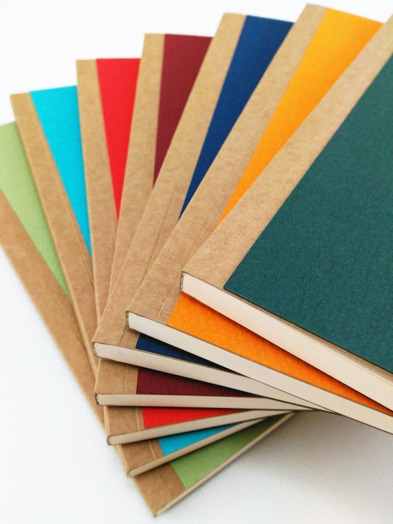 COLORFUL Journal Notebook Cute Journals Sketchbook Blank Etsy