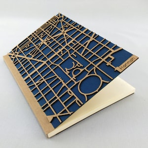 Washington Karte Reisejournal, Washington Notizbuch, Reisejournal, individuelles Washington Geschenk