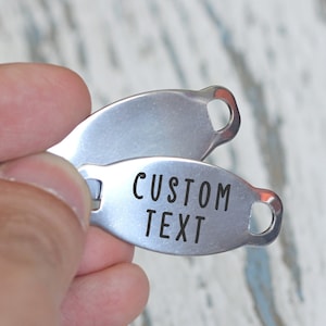 Lace tags custom connector. Personalized charms engraved shoe logo tags. Metal name shoe buckle. Gift wholesale set. Sneaker charms jewelry