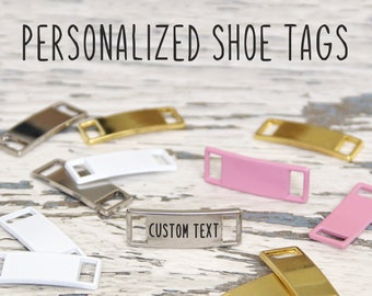 Custom shoe tags lace charm. Engraved locks personalized metal runner gift. Marathon logo sneakers wholesale charm. Inspiration run jewelry