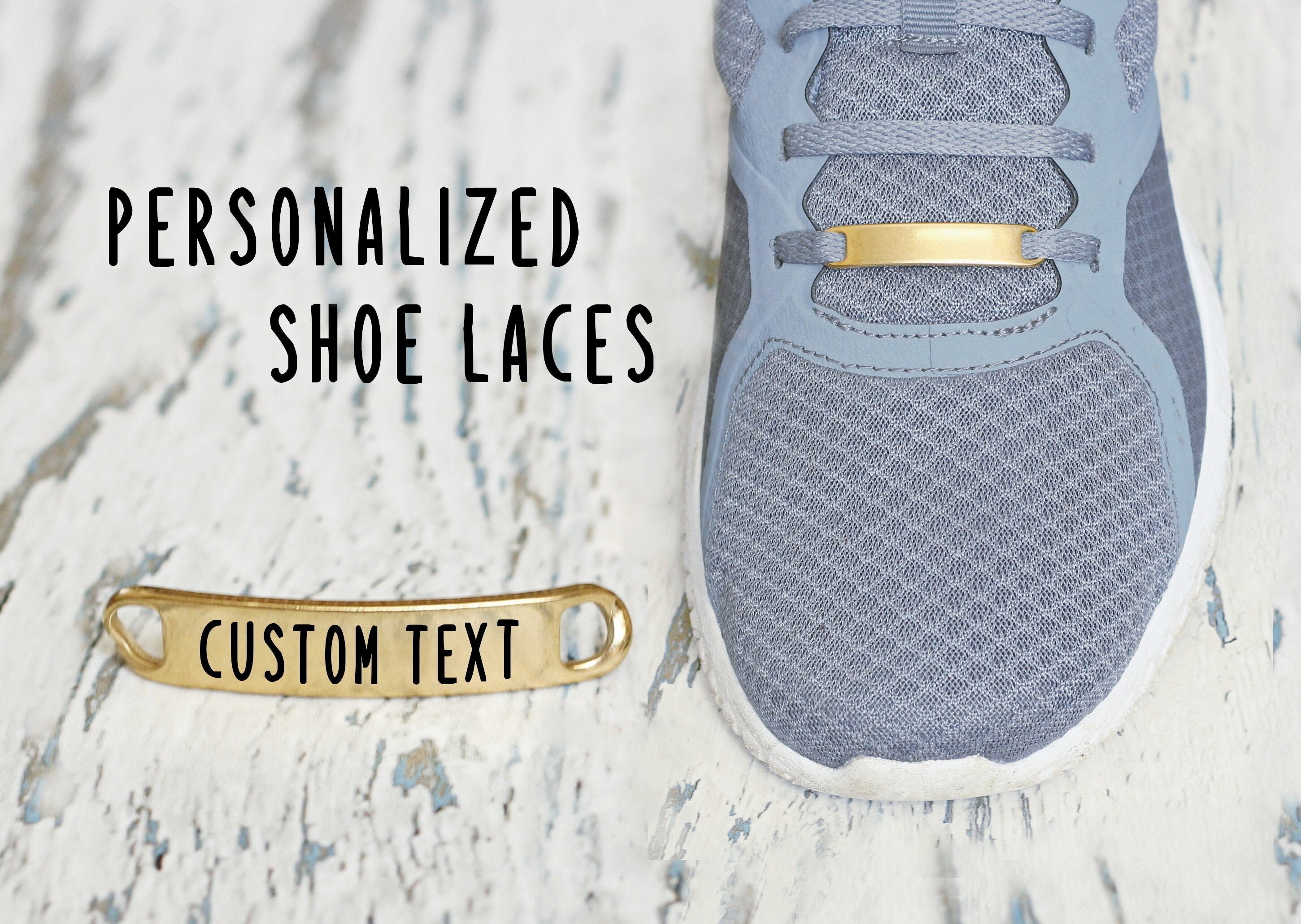 Shoe Tags Personalized Name. Custom Laces Running Gift. Etsy UK