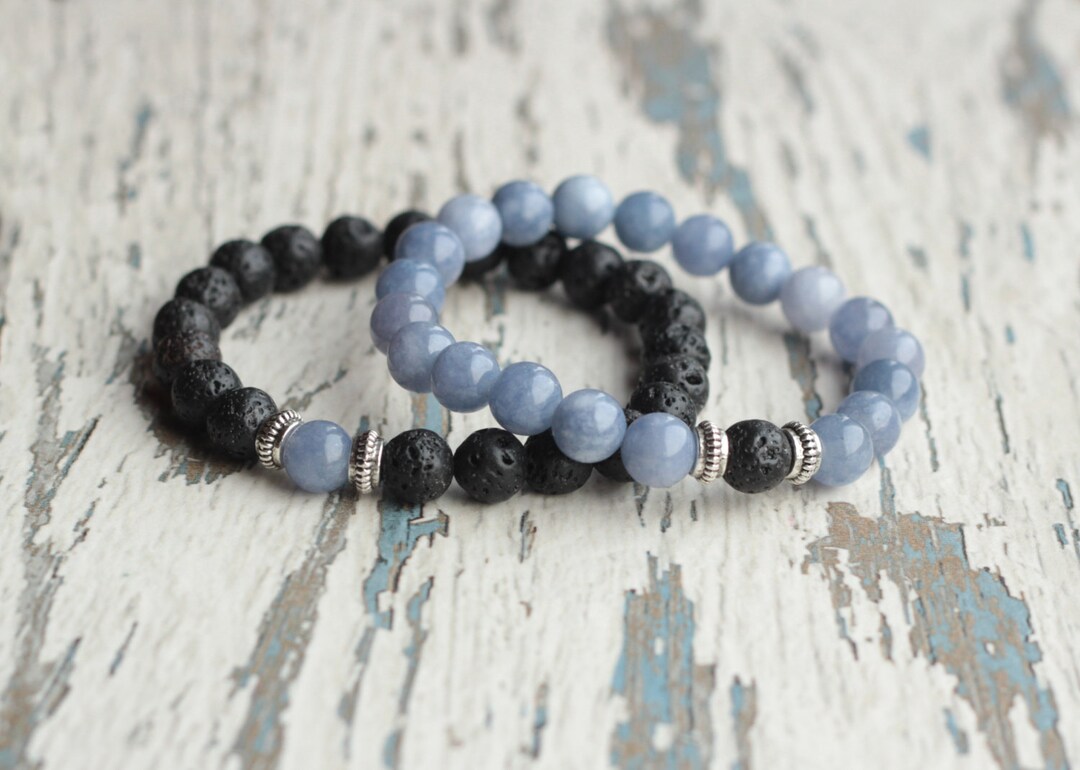 His and Hers Jewelry. Matching Couple Bracelet. Set Bracelets Beads — free download