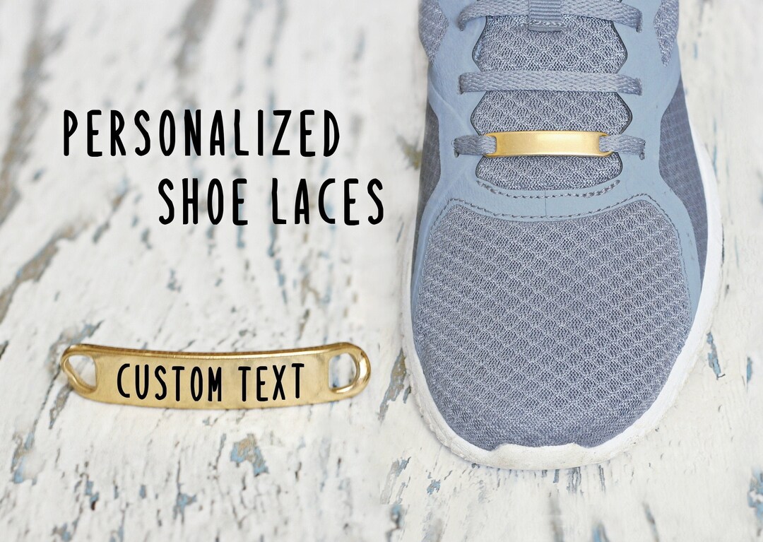 Shoe Tags Personalized Name. Custom Laces Running Gift. Trainer Cross ...