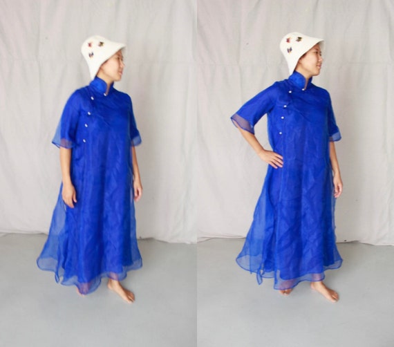 Feather-Lace Modern Qipao with Mandarin-Collar main image 0