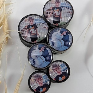 Your picture  Ear Plugs/ Gauges For Stretched Ears. Double Flared. 1 pair. Send any picture you want. (Upload to a message after purchase).