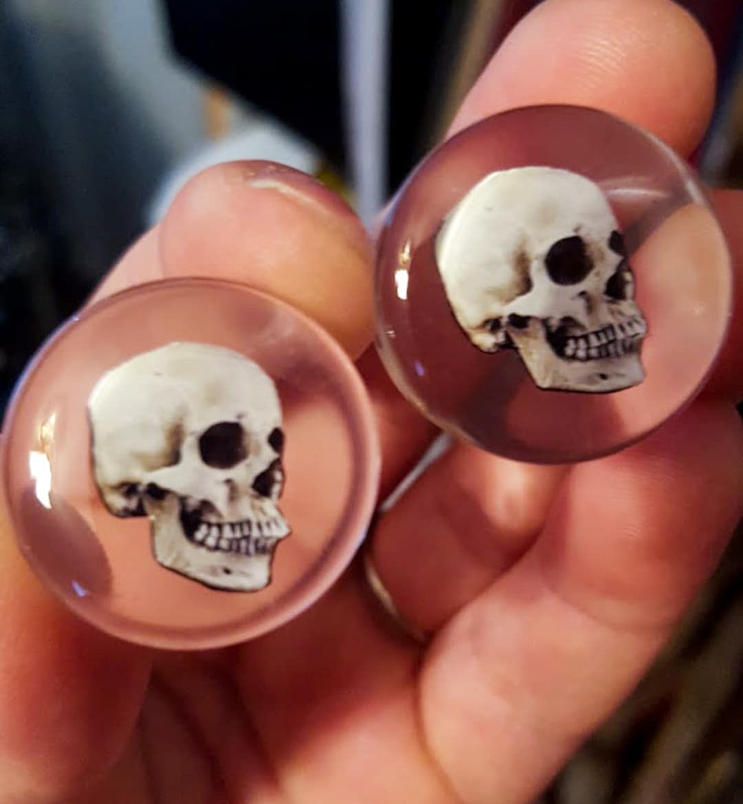 Horror ear gauges discount