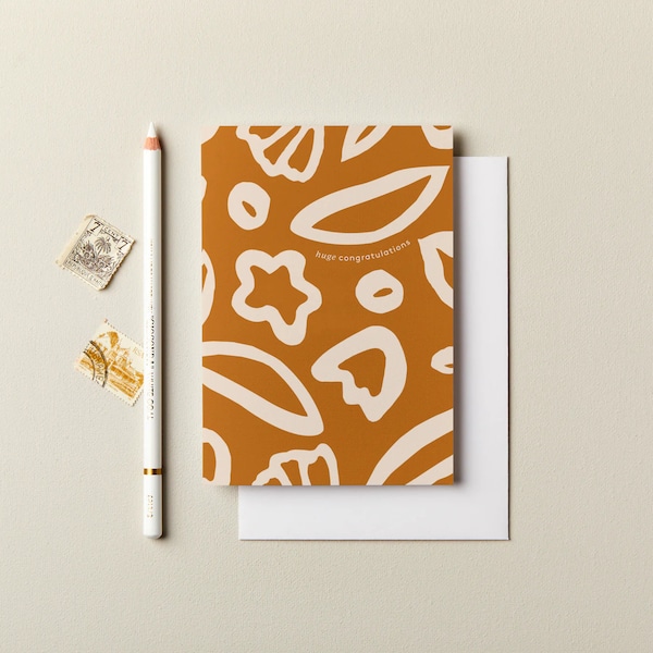 Congratulations Card, Well Done Greeting Card, Good Luck Card, Amazing News Card, New Job Card, Pass Exams Card, Leaving Card