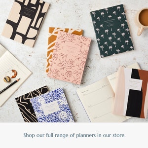 •THE LUMINARIES• undated weekly planner