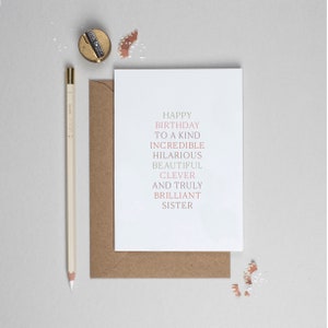 Alles Gute zum Geburtstag Schwester, Schwester Geburtstagskarte, An meine Schwester Geburtstagskarte, alles Gute zum Geburtstag, süße Schwester Geburtstagskarte, beste Schwester Karte