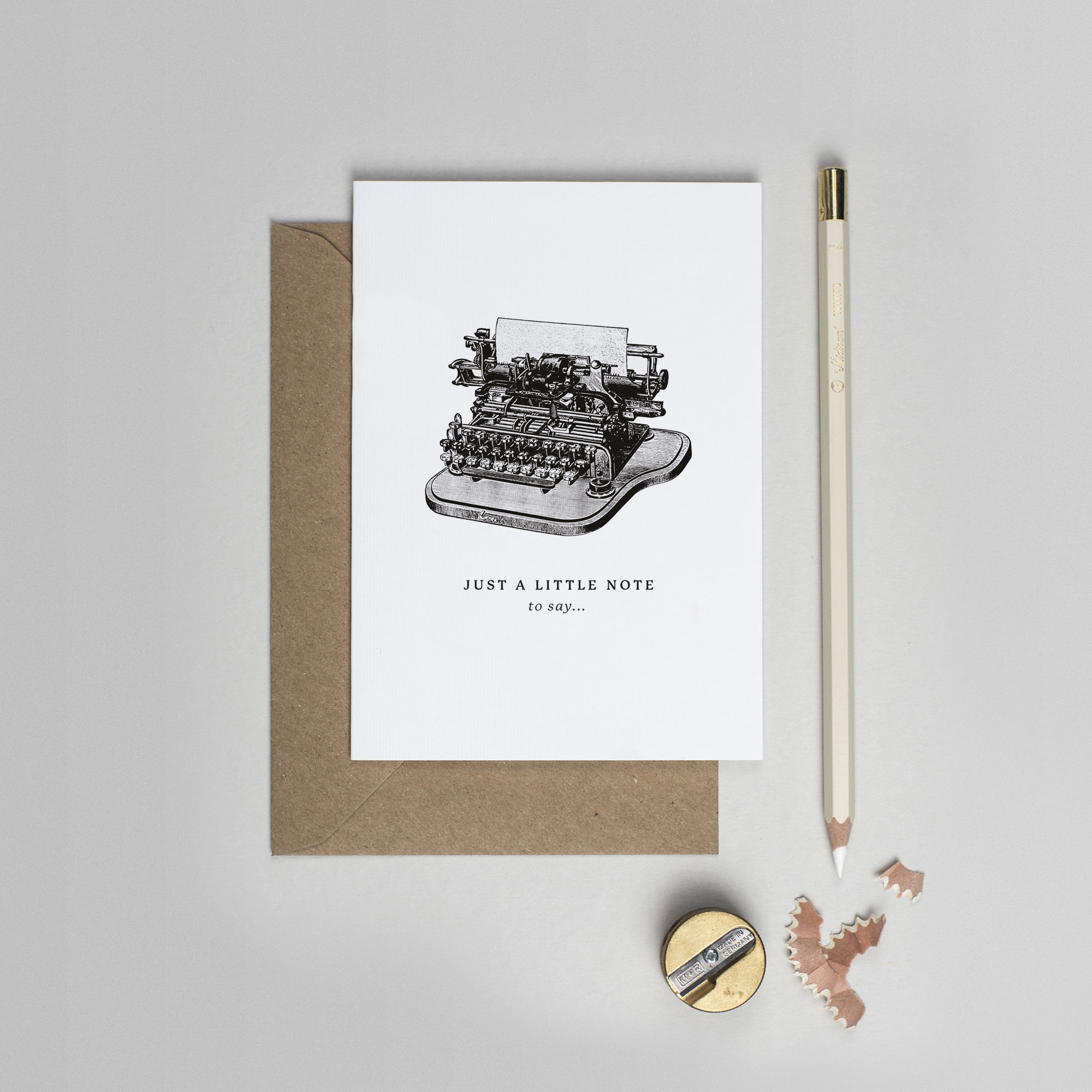 Just a little note to say card/Note to say card/Blank note | Etsy