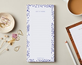 To-do list notepad, Jotter notepad, Tear off page notepad, Desk planner notepad, Shopping list notepad, Friend birthday gift, To-do Plan