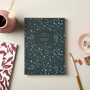 Luxury Notebook, Plain Page Notebook, Modern Notebook, Layflat Notebook, Gift for her, Lay flat Notebook, Luxury Journal, Luxury Sketchbook