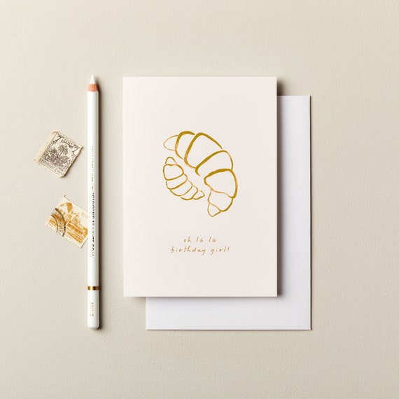 Birthday card, Happy birthday card, Birthday card for her, Friend birthday card, luxury birthday card, modern birthday card, stylish card