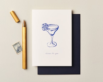 Birthday card, Happy birthday card, Birthday card for her, Friend birthday card, luxury birthday card, modern birthday card, stylish card