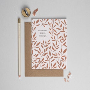 Joyeux anniversaire maman, carte d'anniversaire maman, meilleure carte d'anniversaire maman, carte d'anniversaire maman de luxe, belle carte d'anniversaire maman, carte pour ma maman