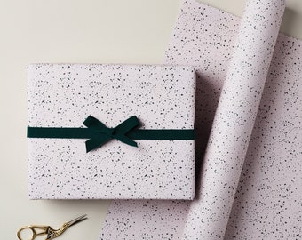 Terrazzo Gift Wrap, Modern Gift Wrap, Luxury Wrapping Paper, Sustainable Gift Wrap, Luxury Gift Wrap, Abstract Gift Wrap, Recycled Gift Wrap