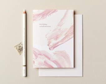 Birthday card, Happy birthday card, Modern Happy birthday card, Friend birthday card, Birthday card for her, Luxury birthday card, Friend