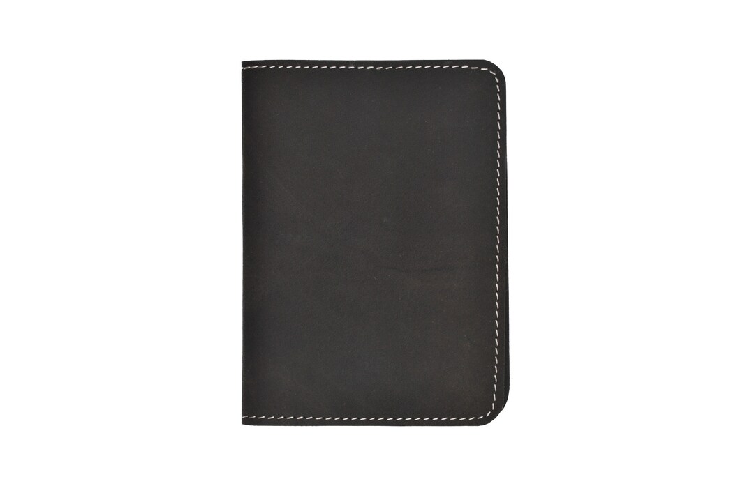 Suede Black Passport Case Leather Passport Cover Passport Etsy