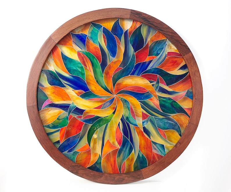 Glass on Glass Mosaic Etsy