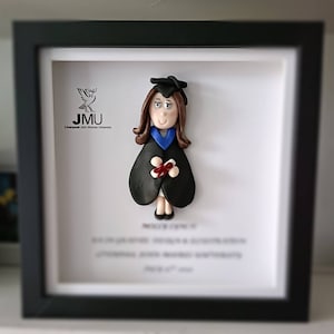 Personalised Graduation Picture/keepsake by Hot Dough Creations