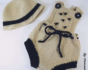 Crochet Baby Romper Etsy