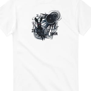 Camiseta Donnie Darko Cellar Door | Camiseta de Filme Cult Clássico | Roupa de Filme com Inspiração Vintage