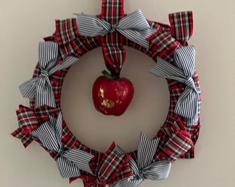 Tartan Christmas Wreath