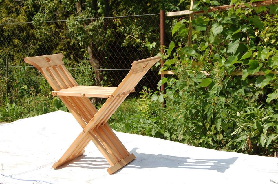 Simple Medieval Folding Chair - Etsy