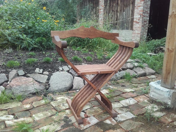 Savonarola Folding Chair, Dante Chair, Campaign Chair, Chaise