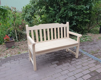 Banc de jardin classique pour patio, modèle A