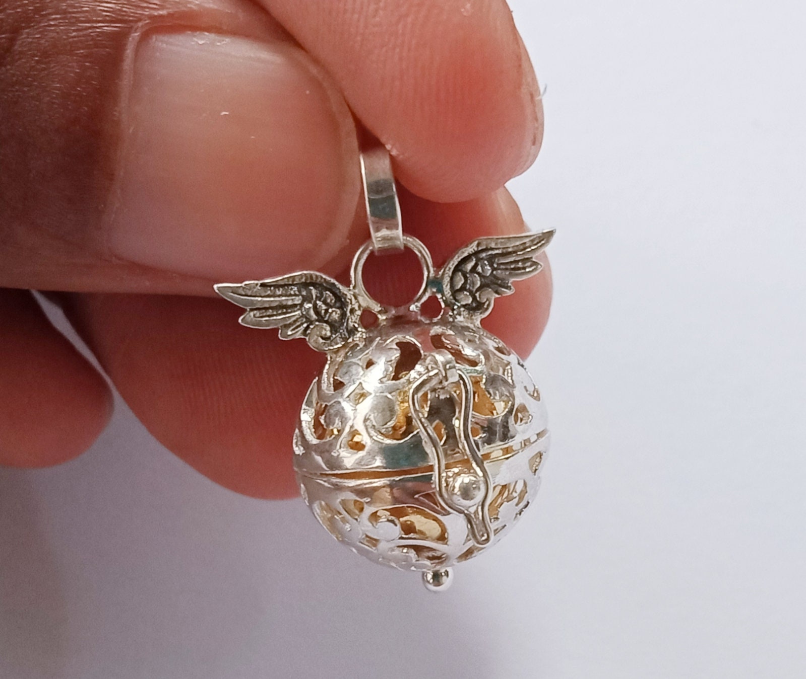 Friendship Bracelet Angel Wings Necklace Fearne Cotton Druid Bell