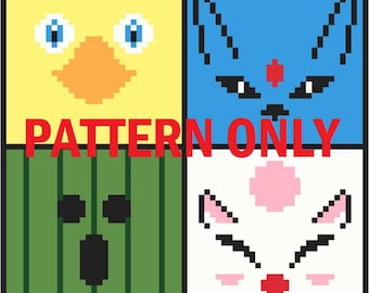 Final Fantasy Faces PATTERN