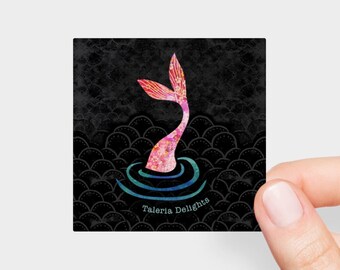 Mermaid Sticker Permanent Waterproof